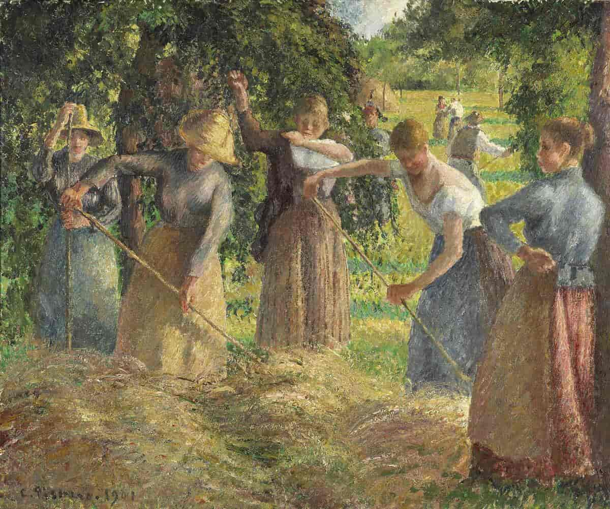 Høstingen ved Éragny