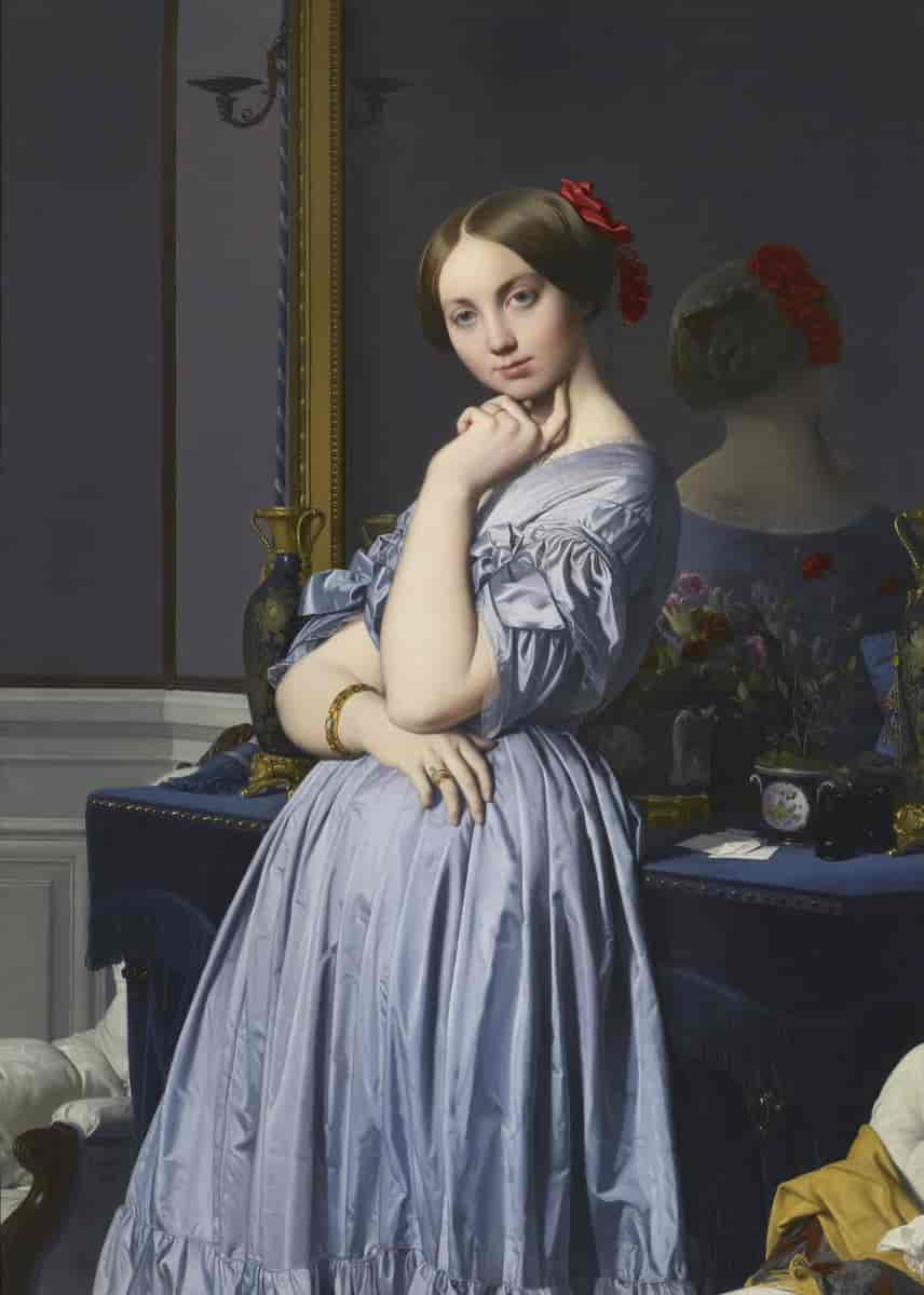 Portrett av Comtesse d'Haussonville
