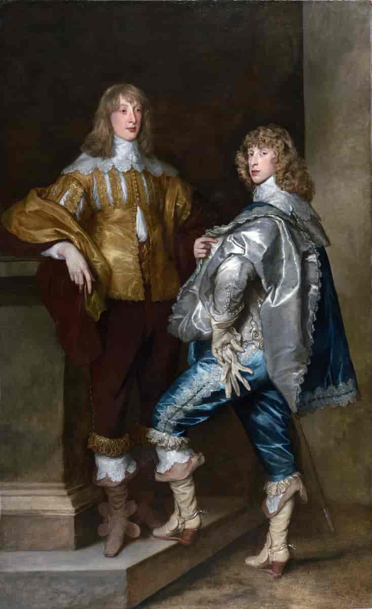 Lord John Stuart og hans bror, Lord Bernard Stuart