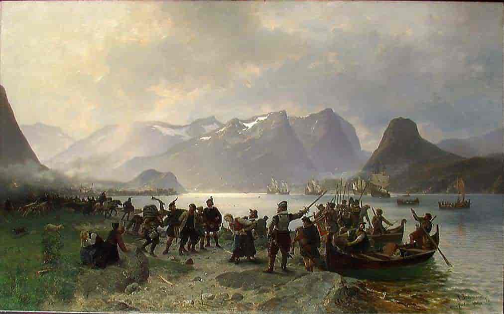 Sinclairs landing i Romsdal