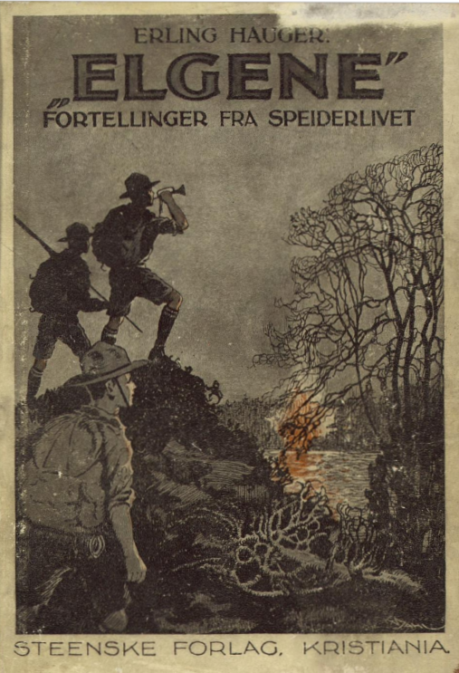 Bokomslag «Elgene» 1924