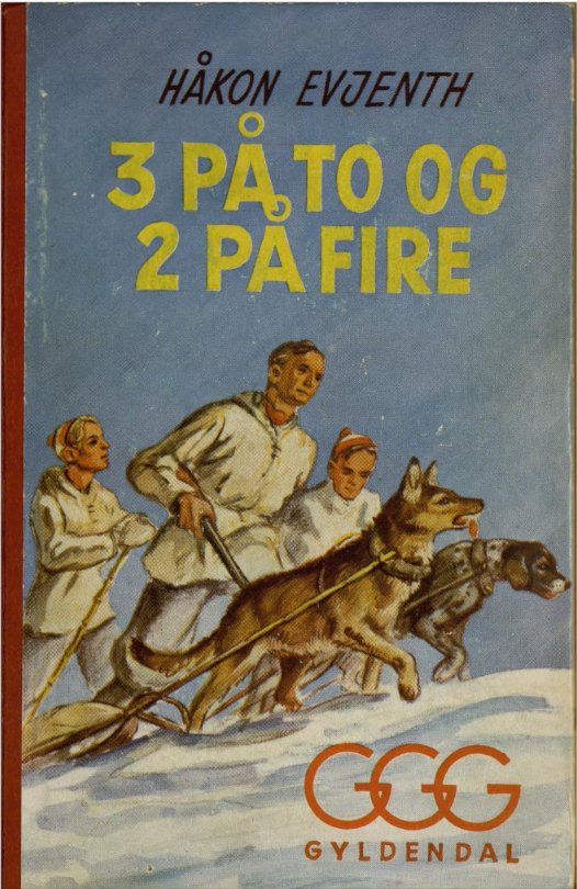 Bokomslag «3 på to og 2 på fire» 1947