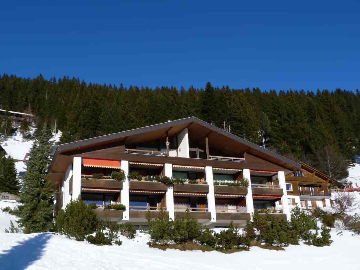 Hotell i chalet-stil, Rigi Kaltbad i Sveits