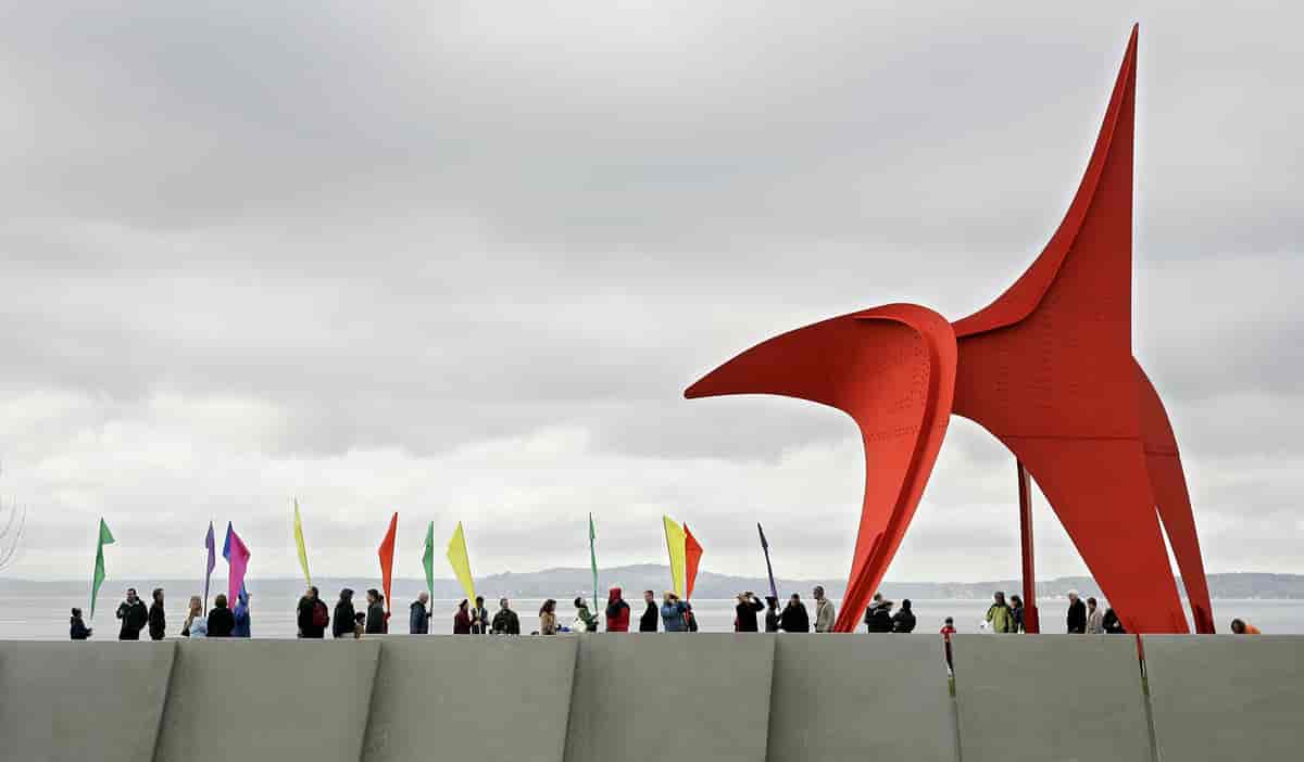 Alexander Calders ørneskulptur