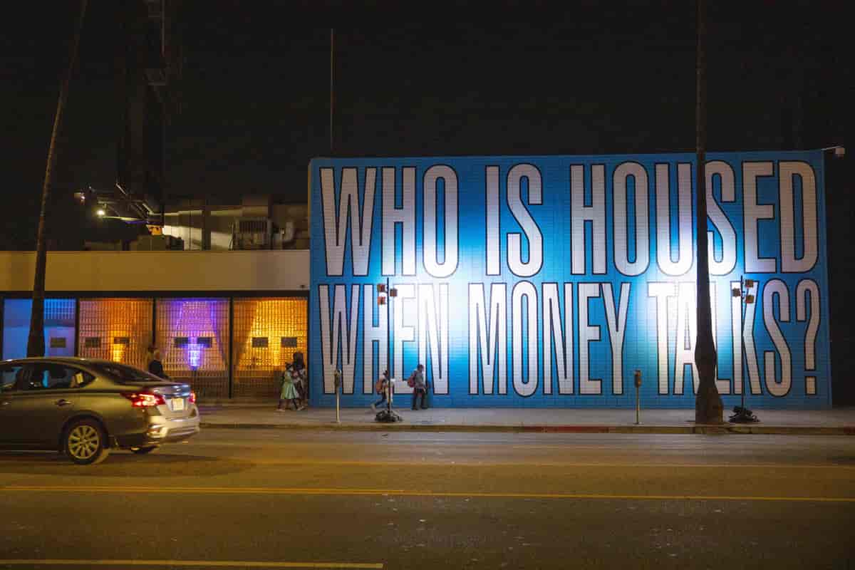 WHO IS HOUSED WHEN MONEY TALKS?
