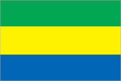 Gabons flagg