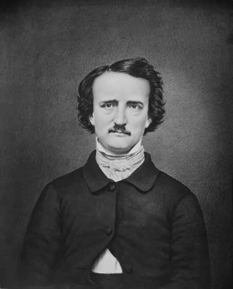 Edgar Allan Poe, daguerrotypi, 1849