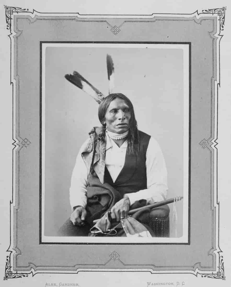 Siouxindianer, 1872.