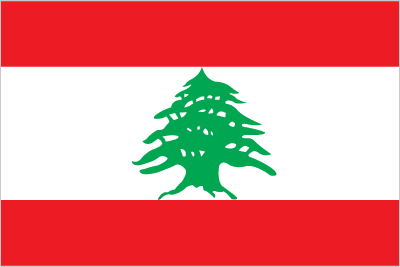 Libanons flagg