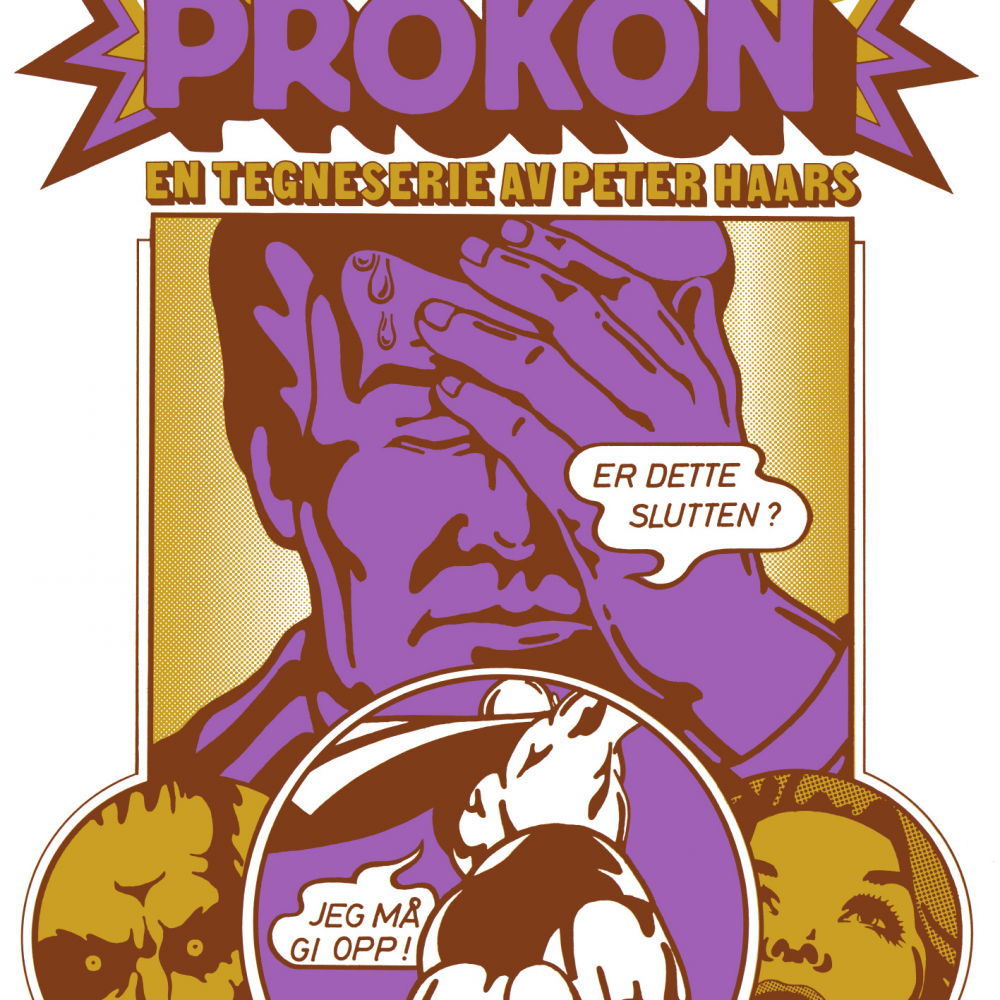 Tegneserieboka PROKON (1971), nyutgitt i 2013 på Magikon Forlag