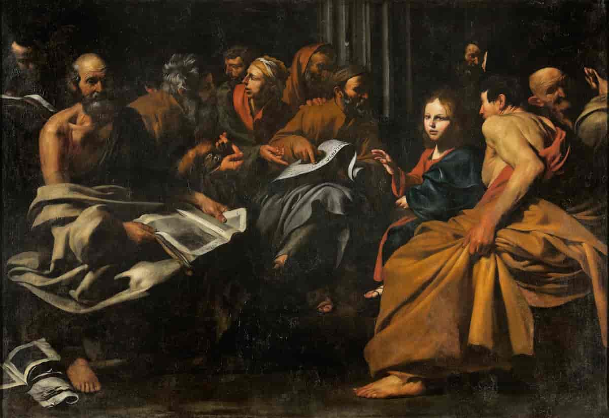 Jesus blant legene, 1613