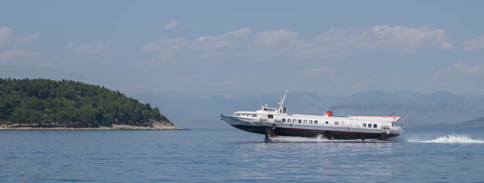 Hydrofoilbåt i Hellas, 
