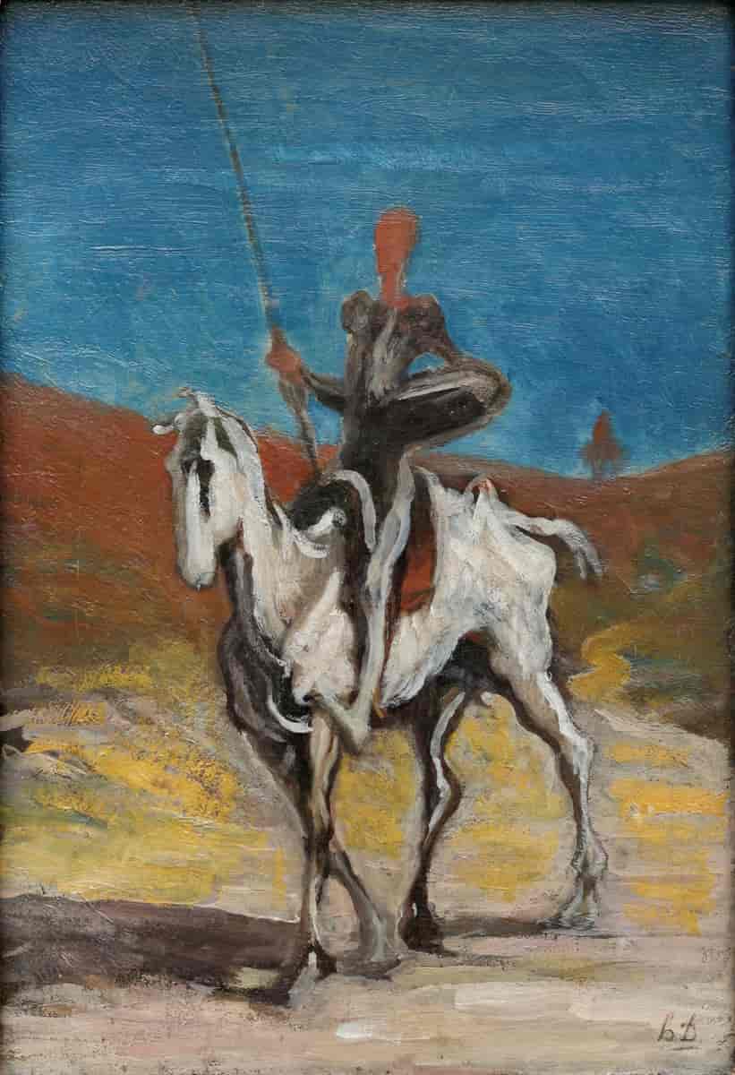 Don Quijote og Sancho Panza, 1868