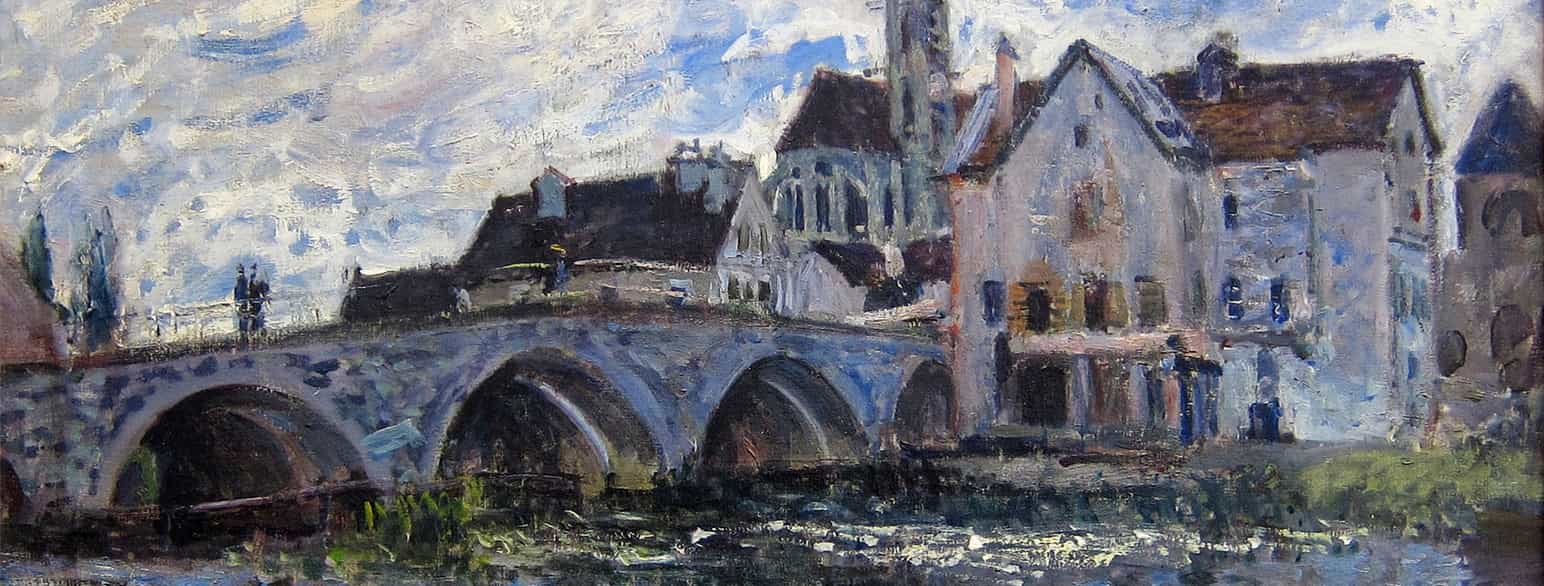 Le Pont de Moret (utsnitt)