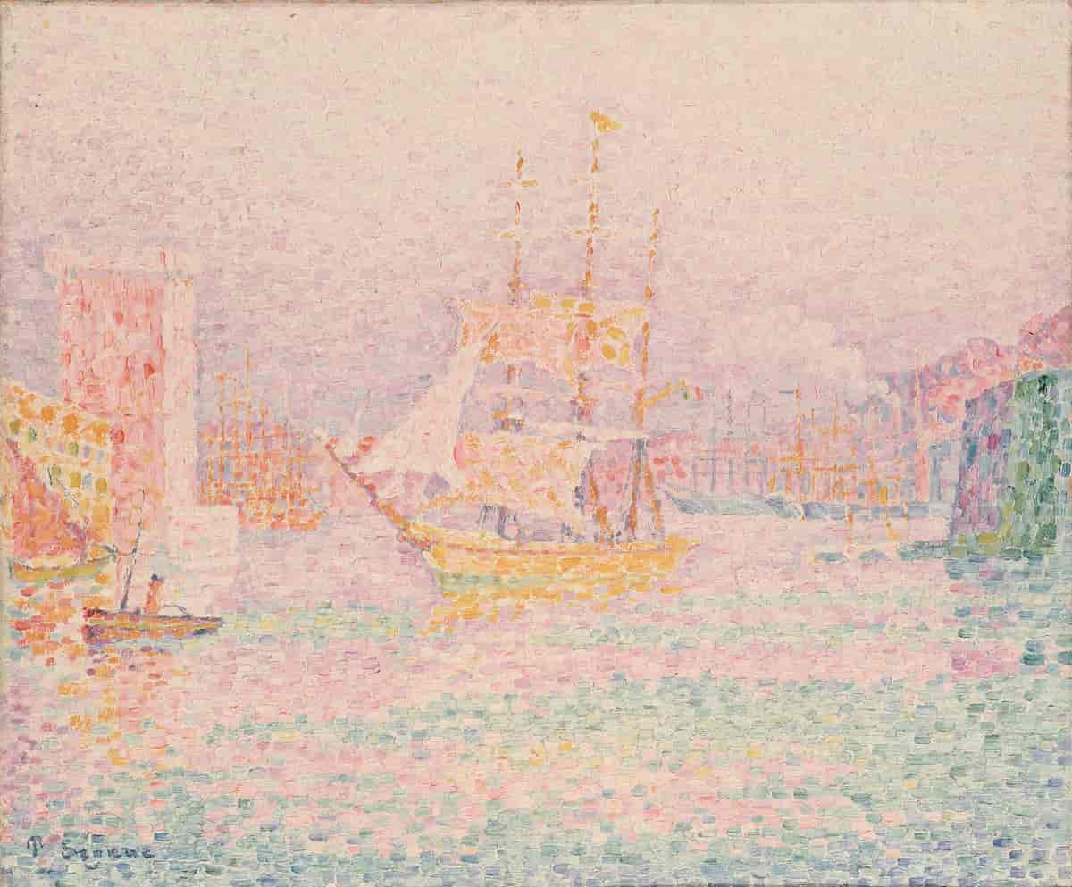 Marseilles havn, 1907