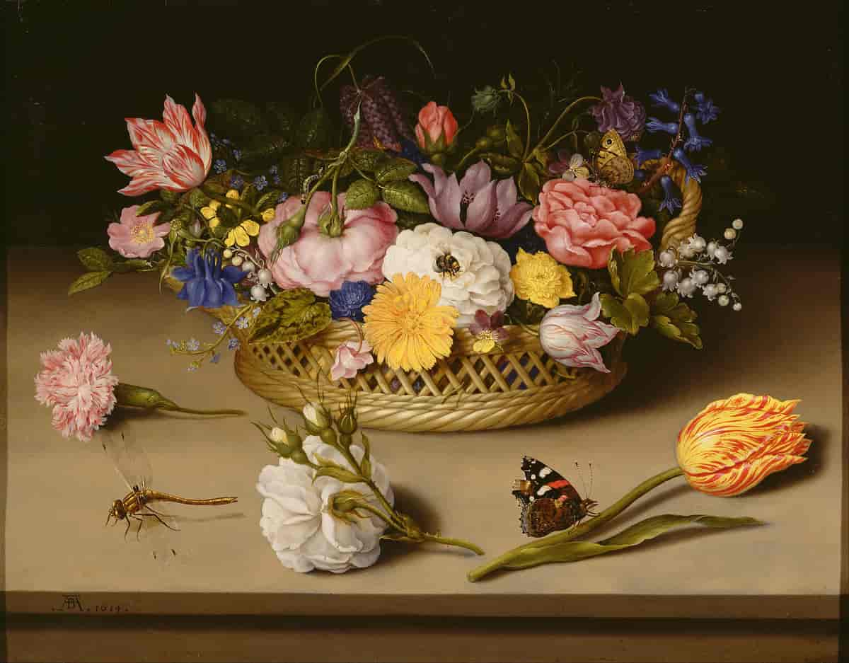 Blomstermaleri, 1614