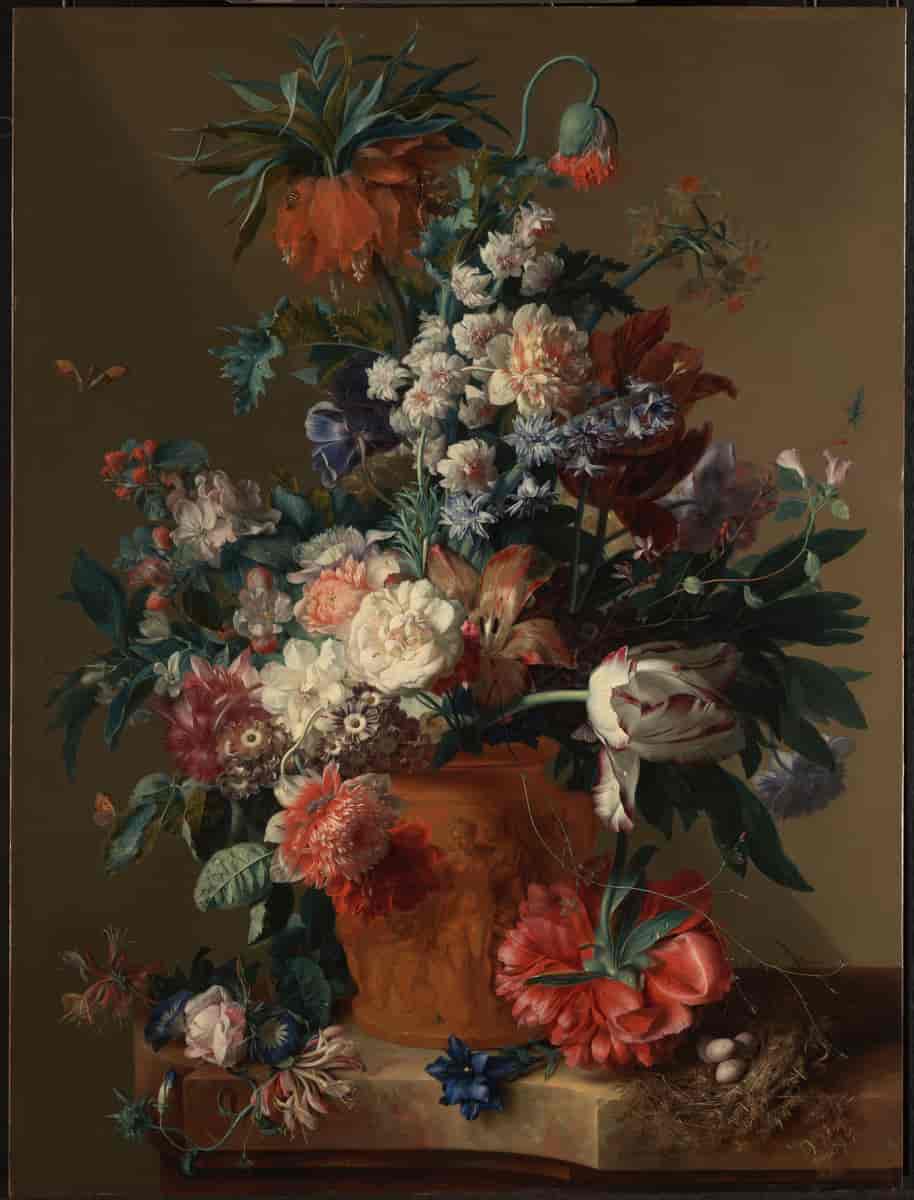 Blomstervase, 1722