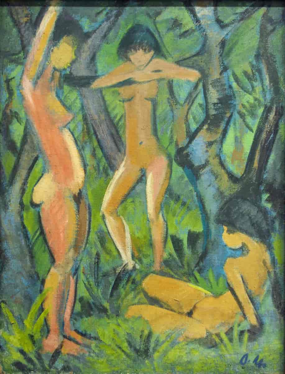 Tre akter i skogen, 1911