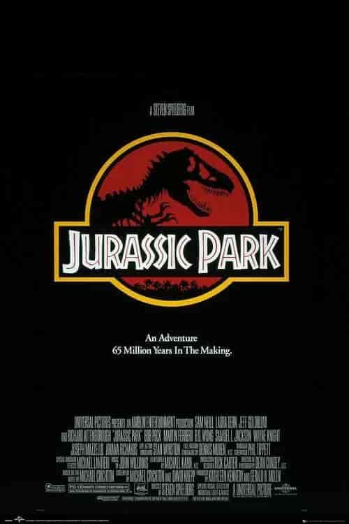 Jurassic Park filmplakat (1993)