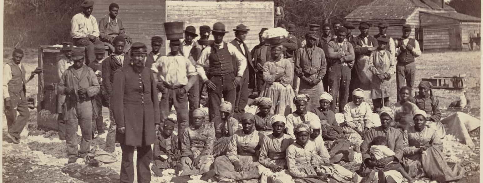 Slavene til den amerikanske generalen og politikeren Thomas F. Drayton, Sør-Carolina, 1862 (under borgerkrigen)
