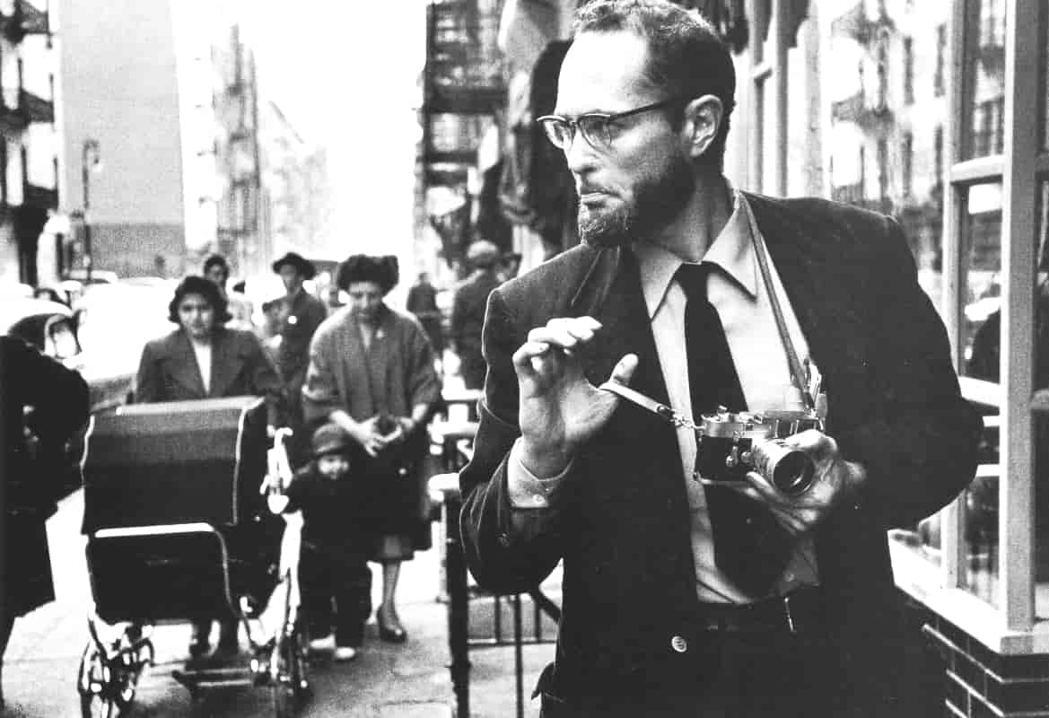 Eugene Smith i New York, 1954.