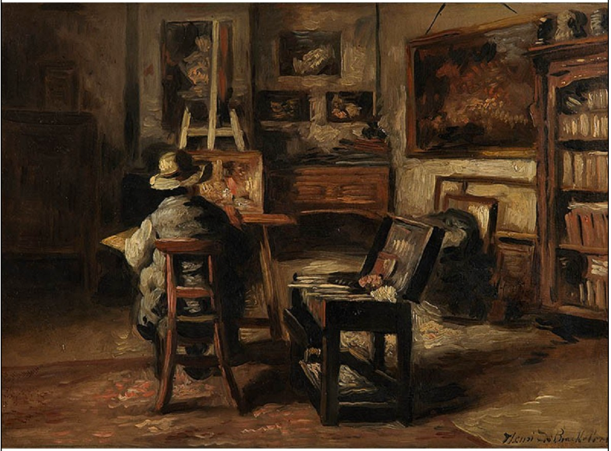 Ferdinand de Braekeleers studio