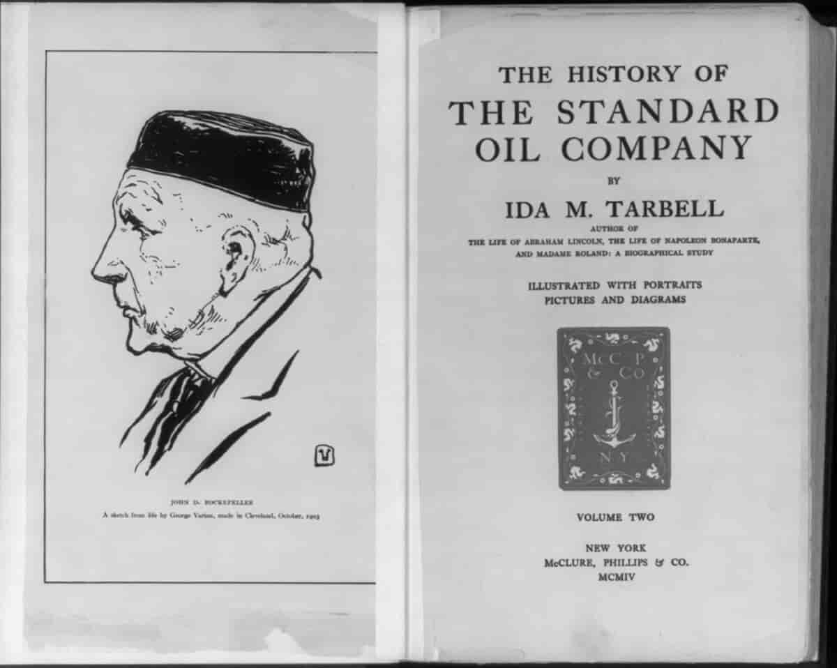 Tittelsiden i The History of the Standard Oil Company