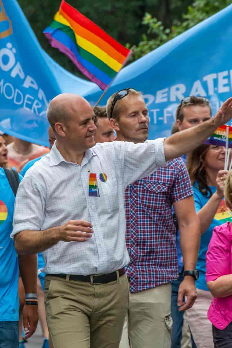Reinfeldt på Stocholm Pride 2014