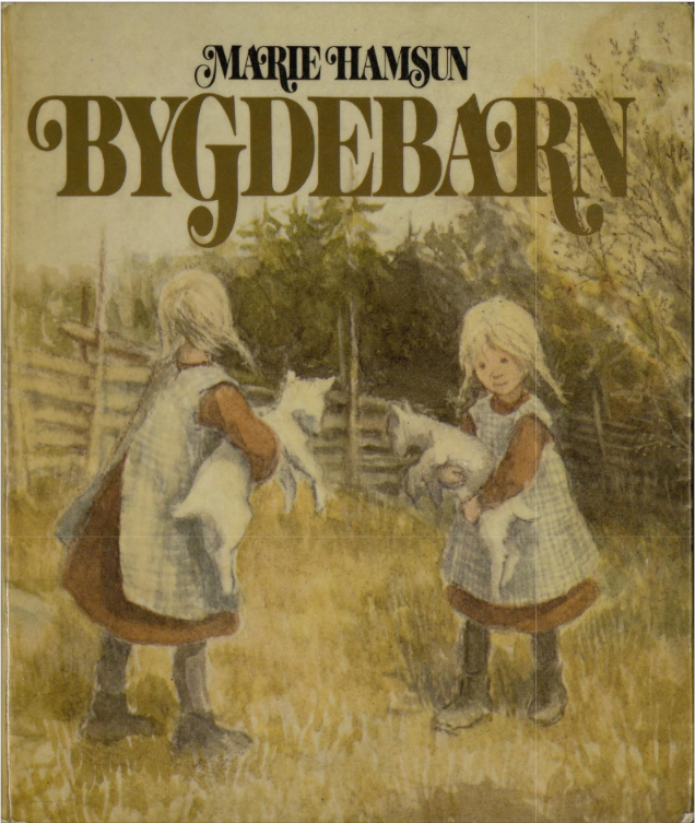 Borghild Rud illusterte 1974-utgaven av Bygdebarn