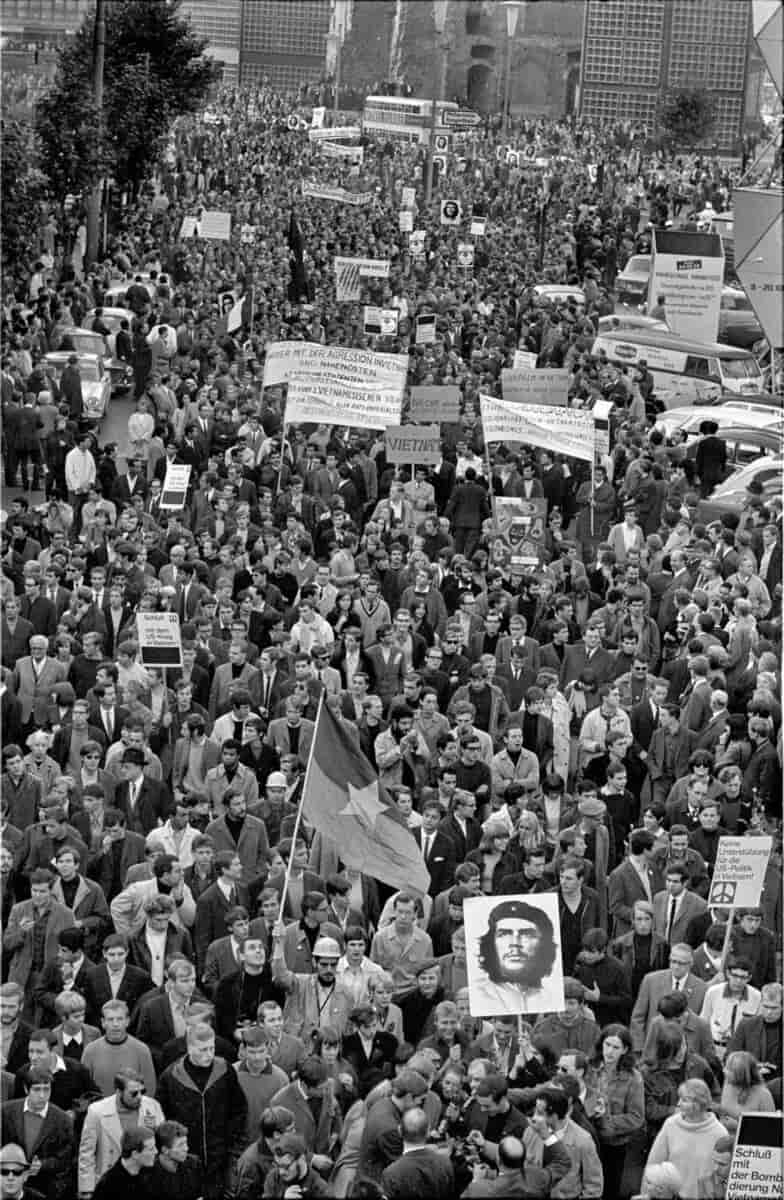 Demonstrasjon i Vest-Berlin