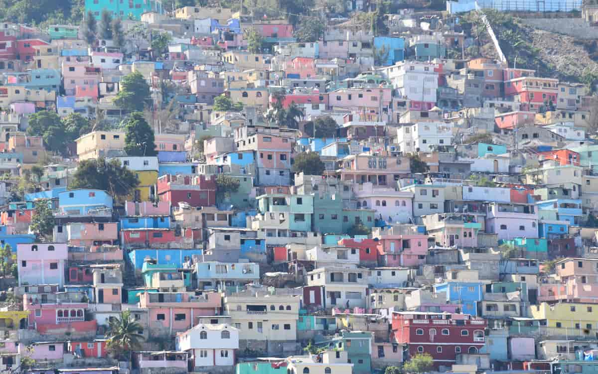 Slum i Port-au-Prince