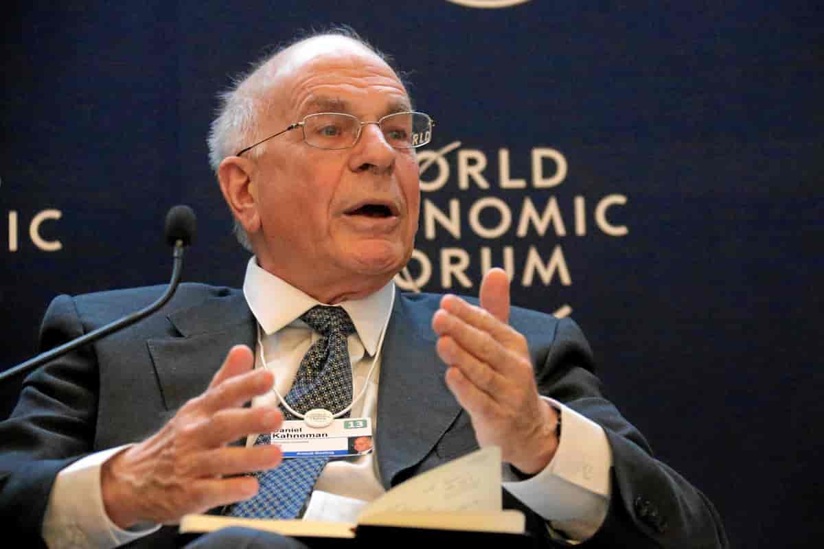 Kahneman i Davos januar 2013 på World Economic Forum