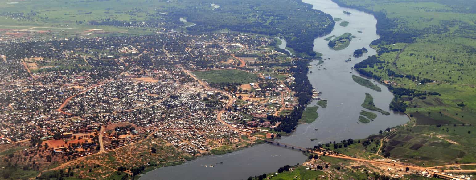Hovudstaden Juba ligg ved Nilen