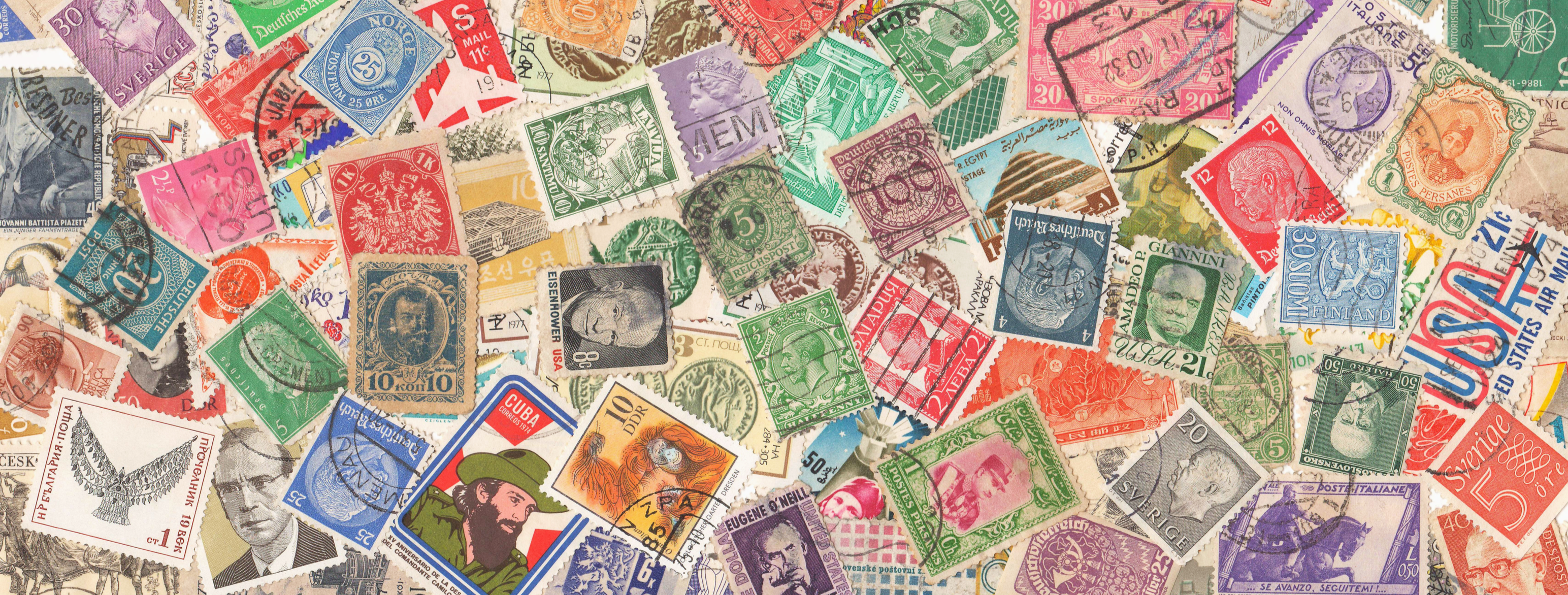 frimerker - Gjengitt med tillatelse