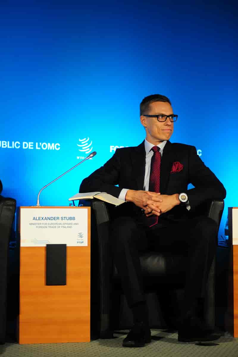 Stubb på WTOs Public Forum i 2013