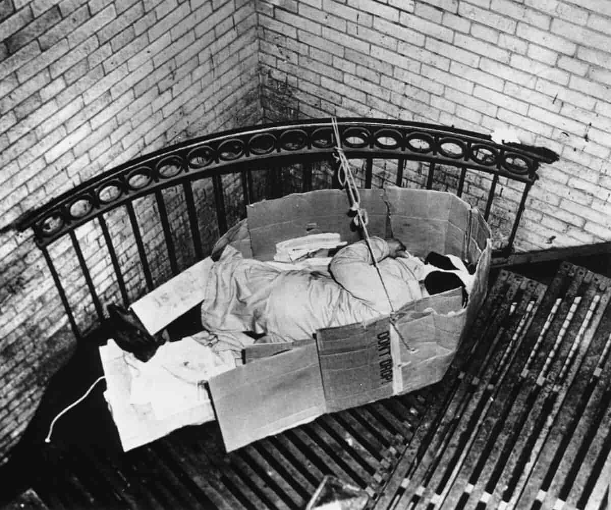 Hjemløs i New York, 1940