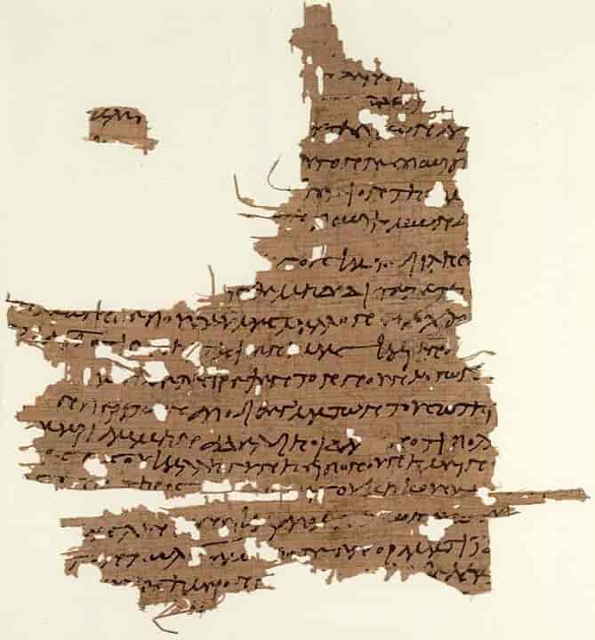 Papyrus Oxyrhynchus L 3525