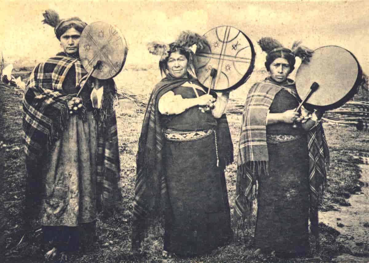 Mapuche-sjamaner.
