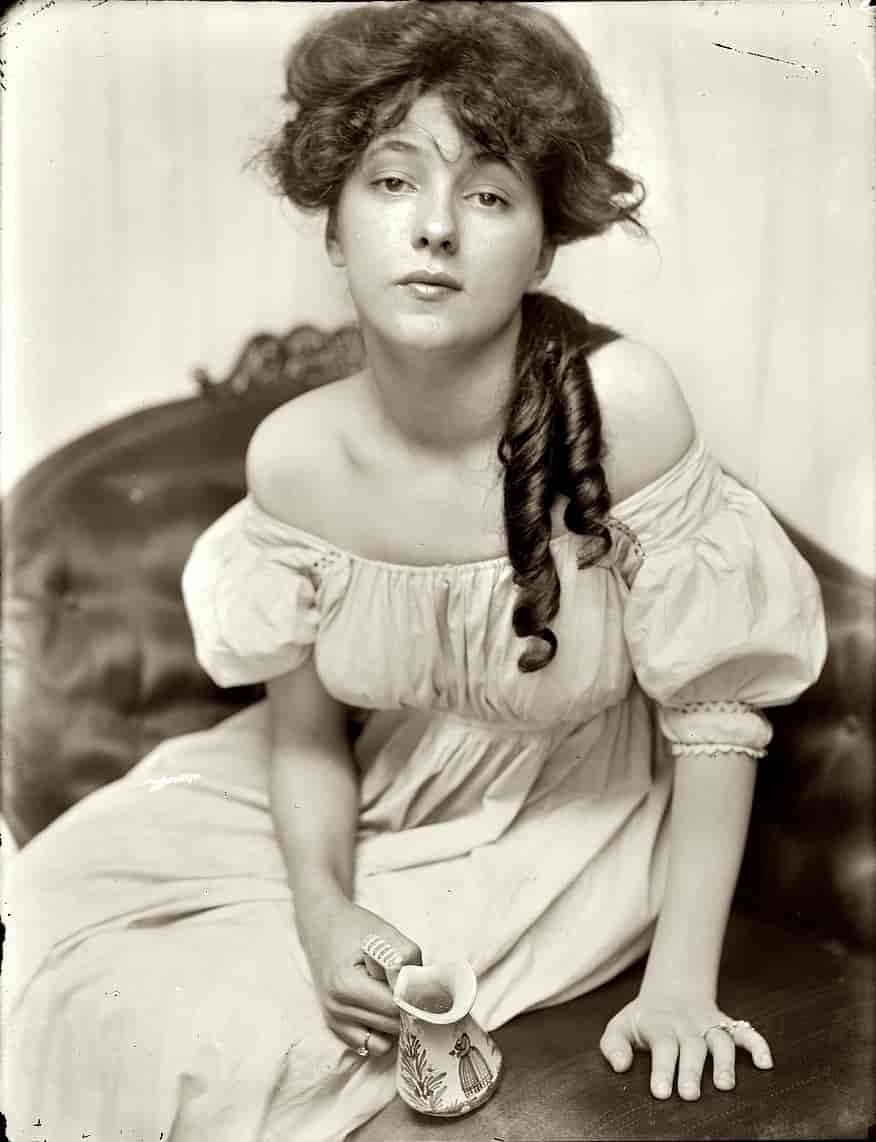 Skuespilleren Evelyn Nesbit, 1903.