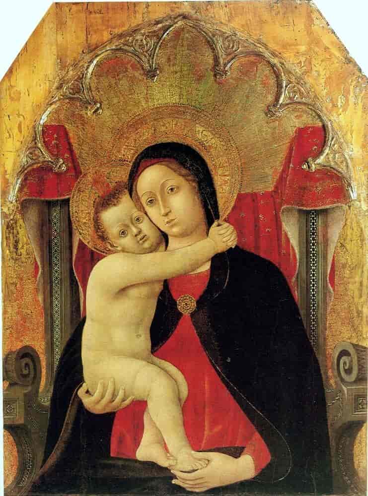 Madonna med barn, 1440