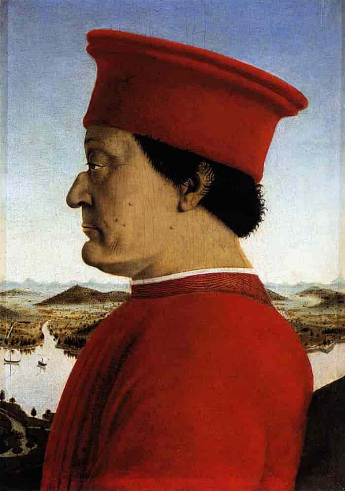 Portrett av Federigo da Montefeltro, hertug av Urbino