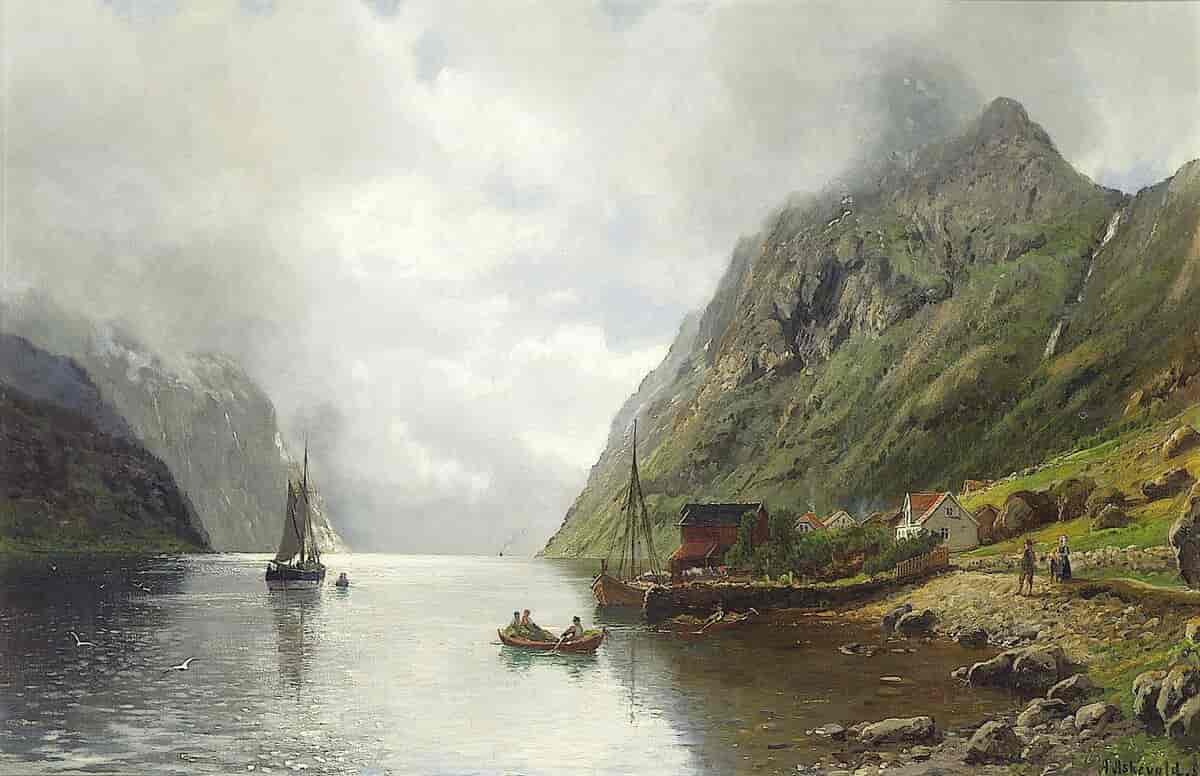 Norsk fjordlandskap