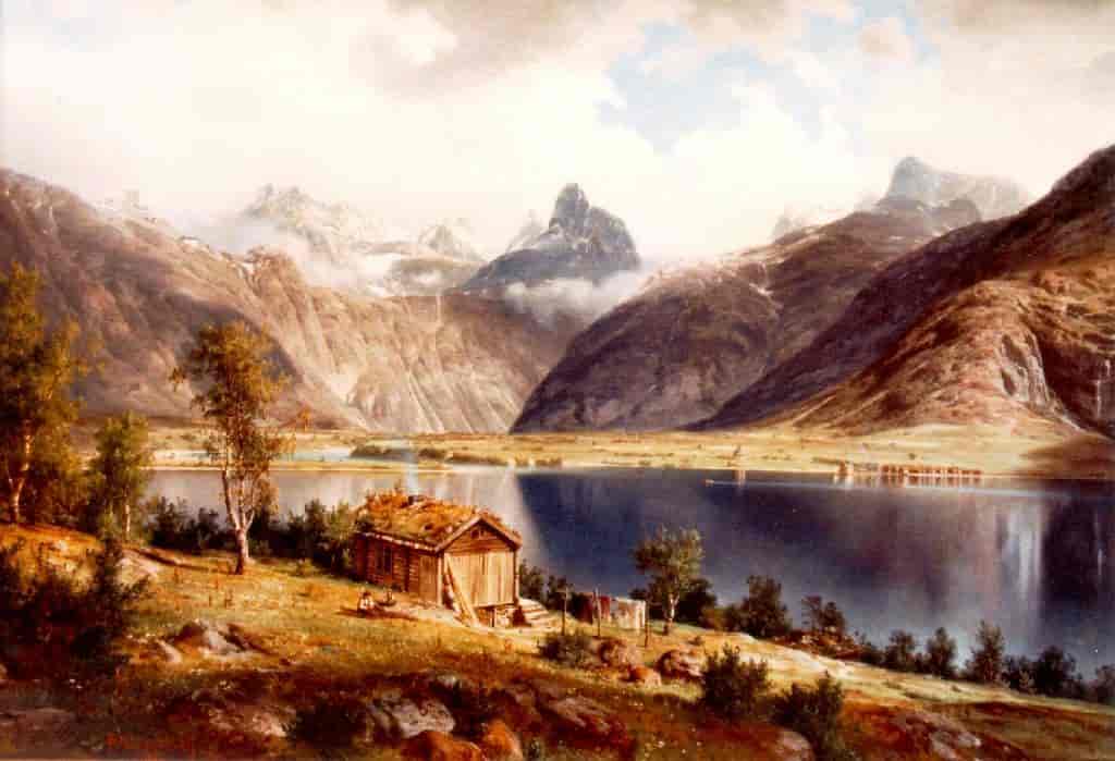 Romsdalshorn i Rauma fra 1865