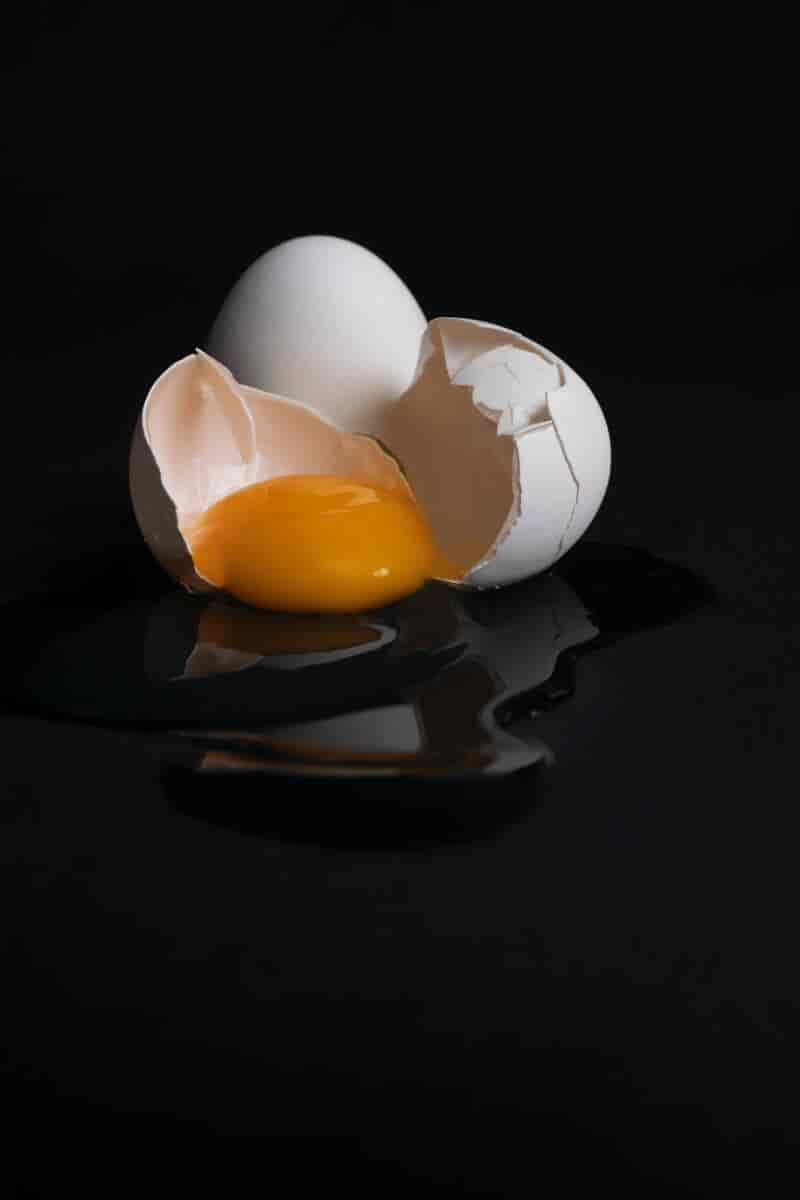 Egg og eggeplomme