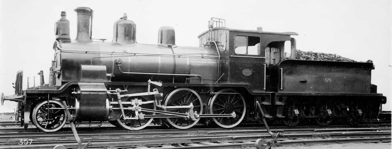 Damplokomotiv type 21a nr. 176