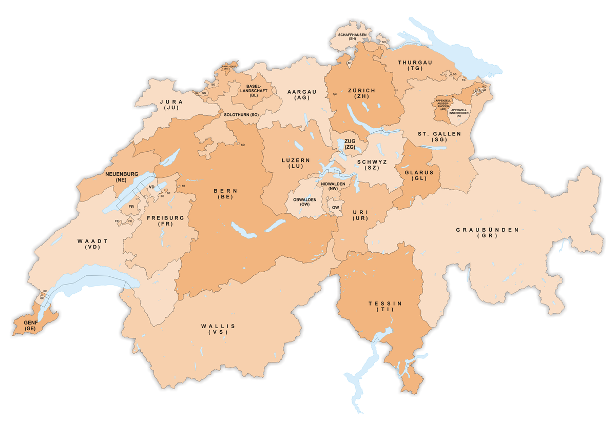 Kantoner i Sveits
