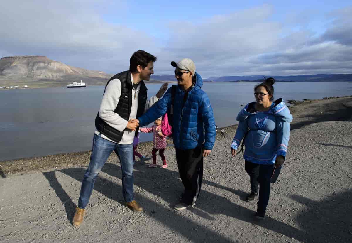 Justin Trudeau i Nunavut