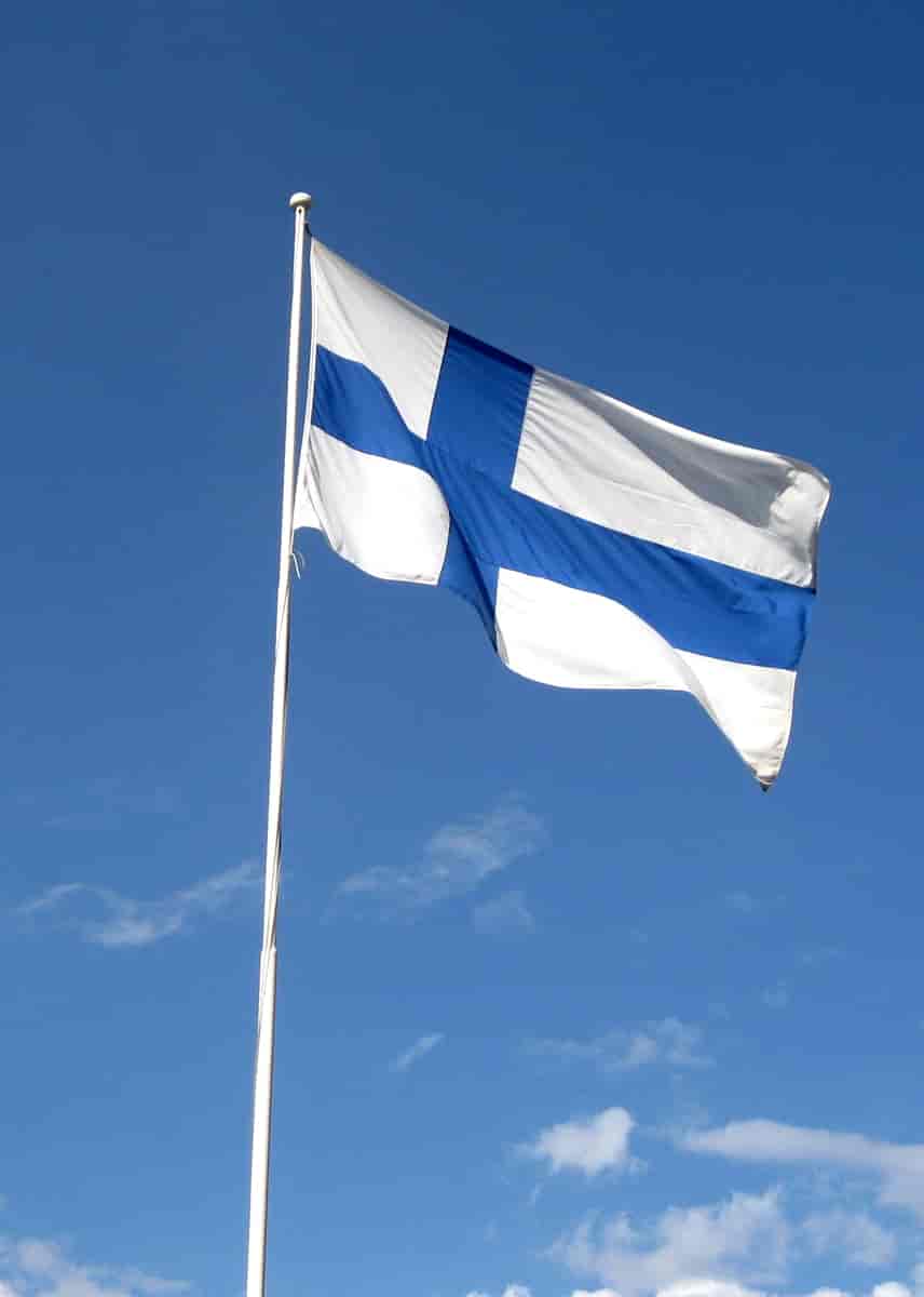 Finsk flagg.