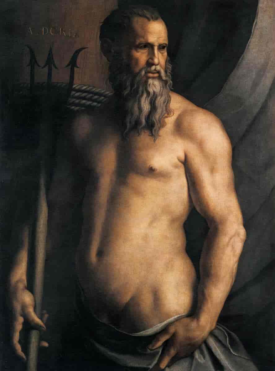 Andrea Doria som Neptun, 1550–1555