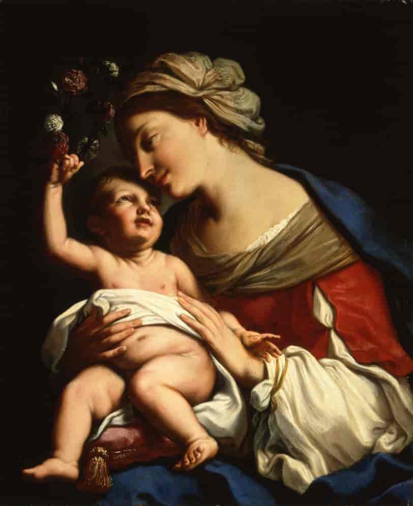 Madonna med barnet, 1663